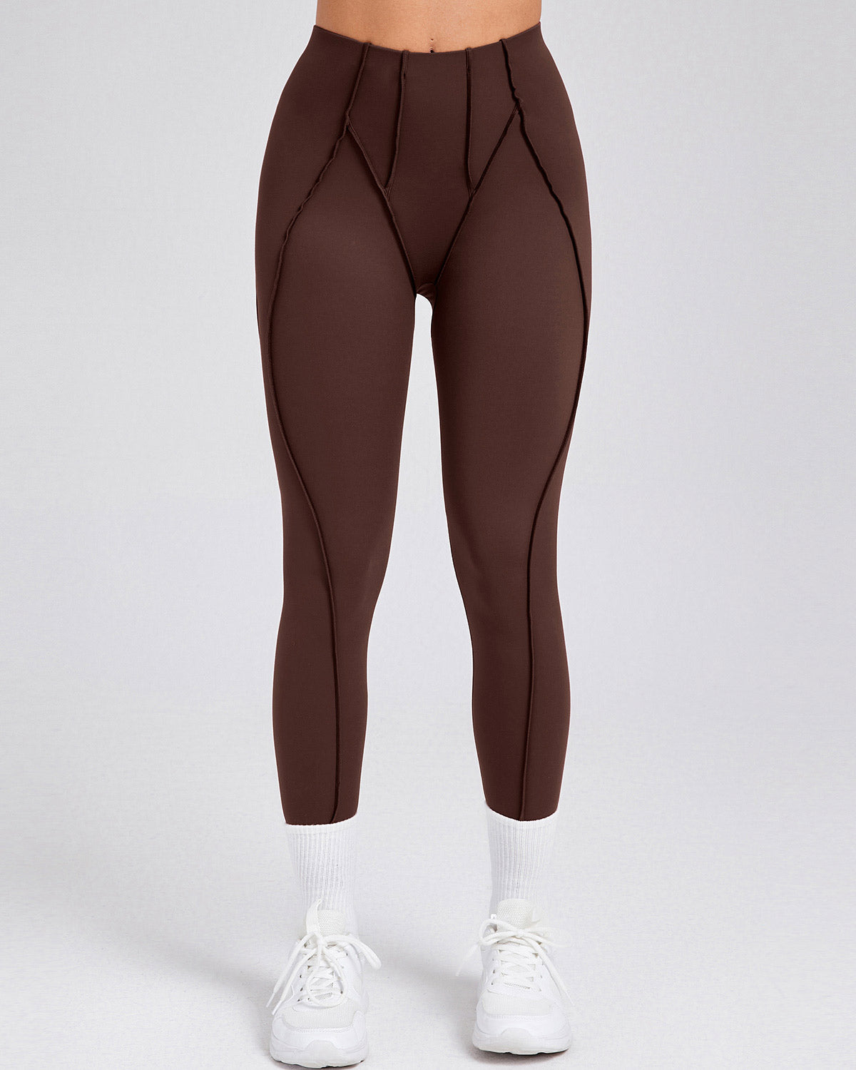 Leggings Brun Confortable | KIRAFLEX™